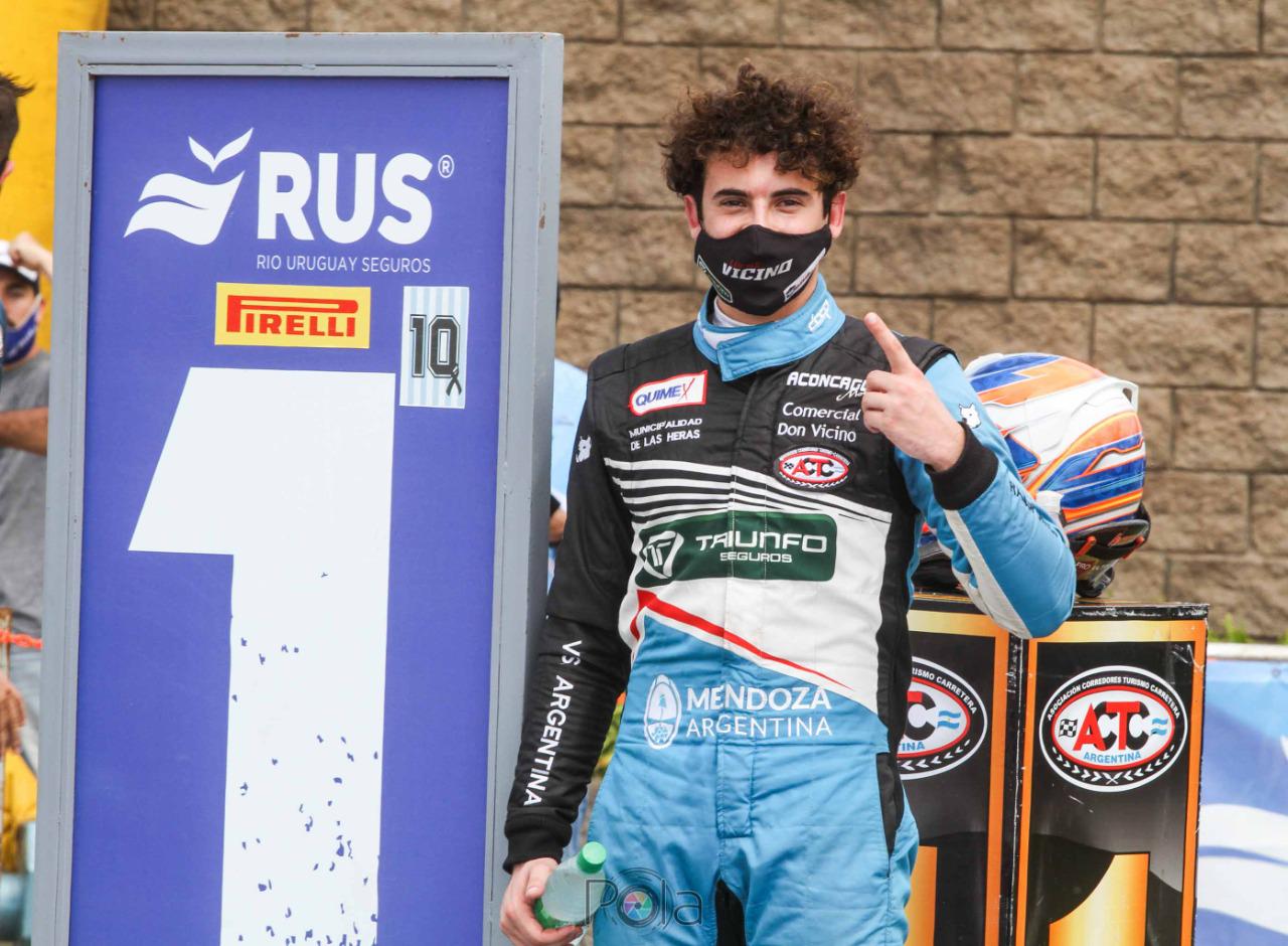 Lucas Vicino ganó en La Plata