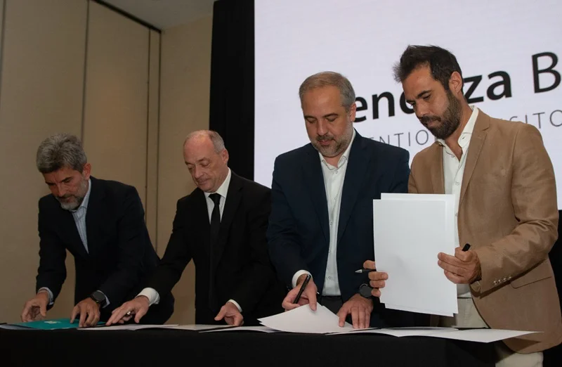 Ulpiano Suarez Miguel Osimani Matías Stevanato y Leonardo García