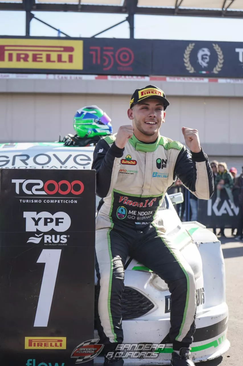 Nico Palau, ganó en tierras sanjuaninas