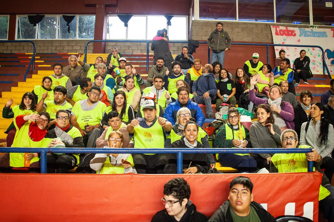 Las Heras, encuentro para personas con discapacidad
