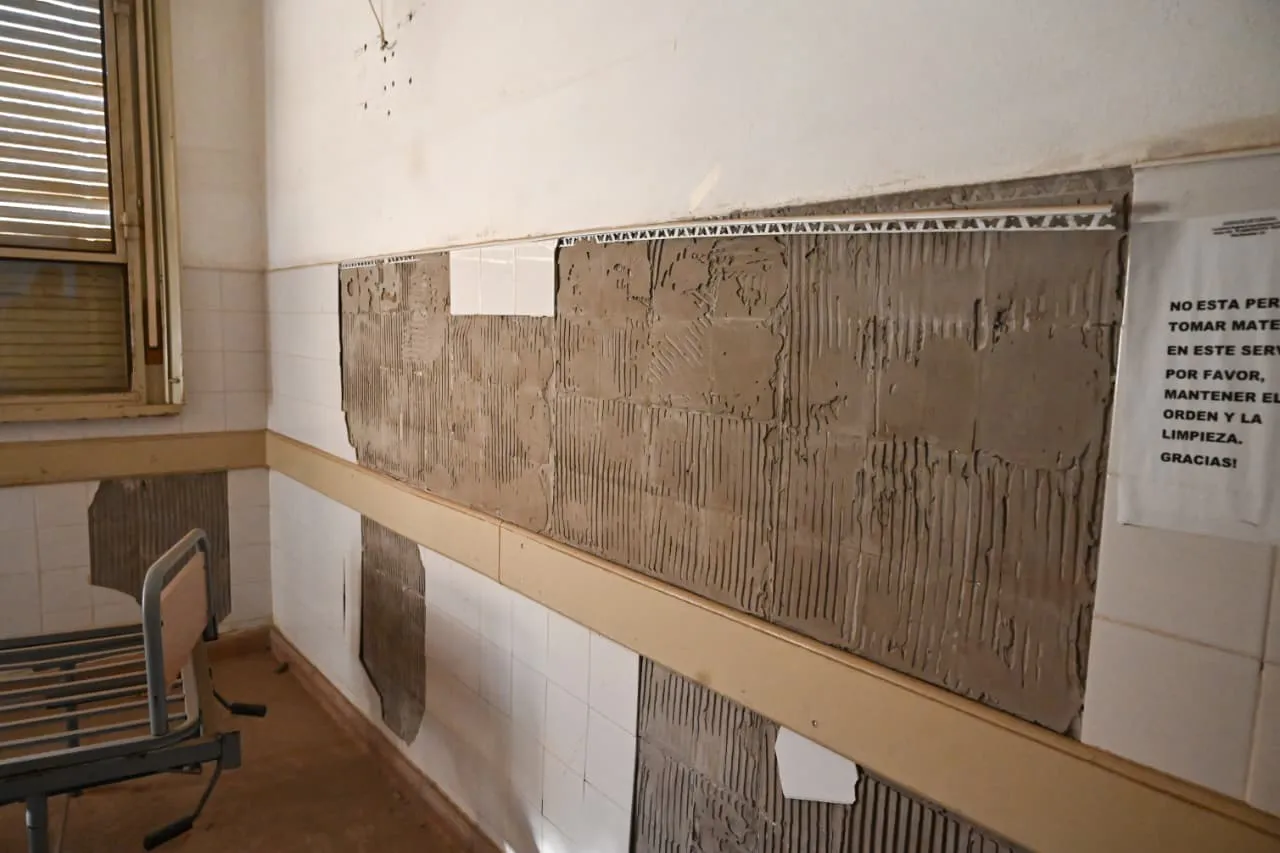 Refacción histórica en el Policlínico de Mercedes