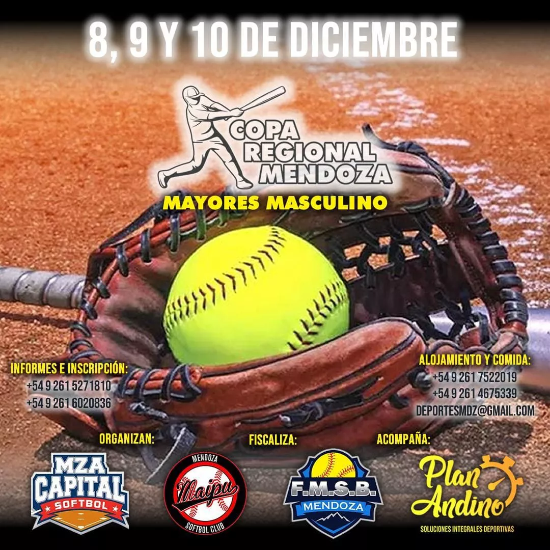 Softbol, Copa Regional Mendoza