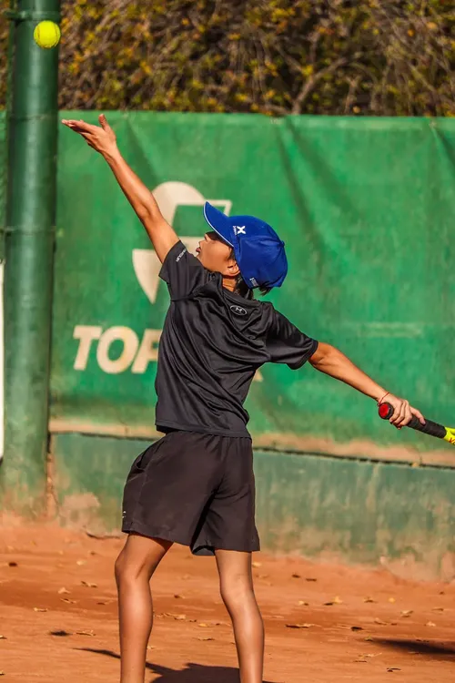 Tenis, Pablo Vergara, gran  futuro