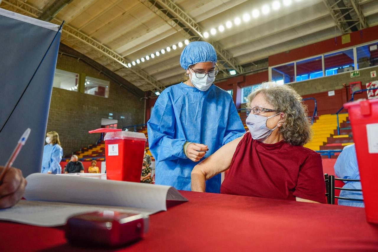 Las Heras, vacunación confinamiento