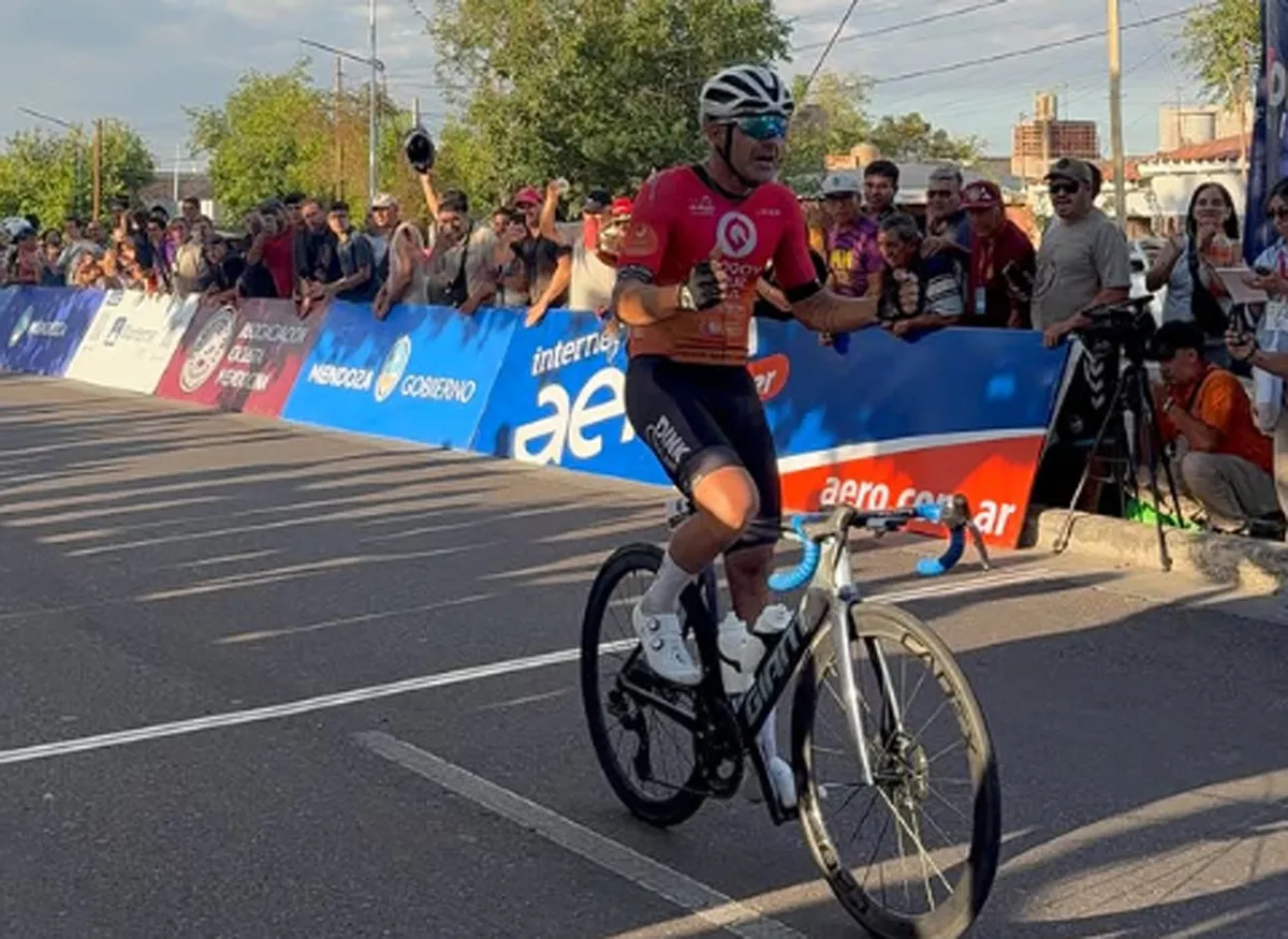 Vuelta de Mendoza, 6ta etapa, Germán Broggi