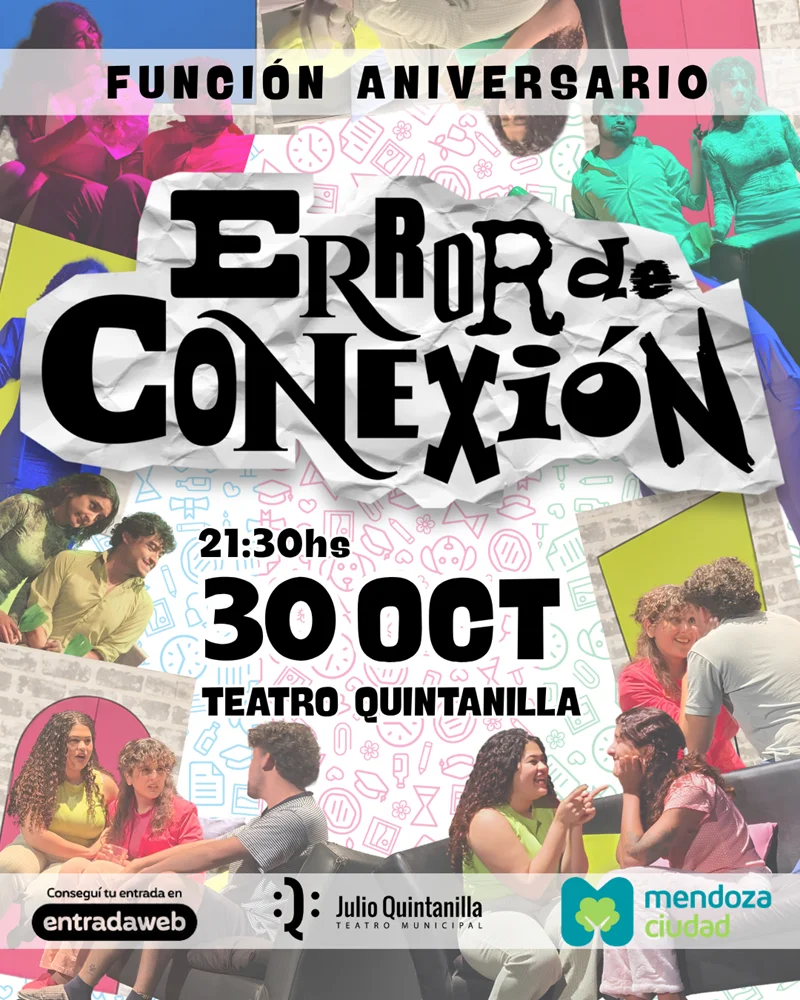 Flyer obra Error de conexión