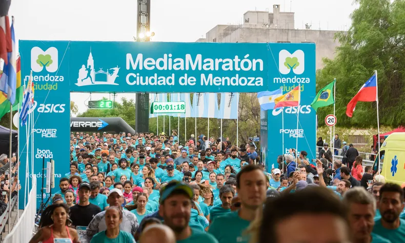 Media Maratón, Ciudad de Mendoza, 24 de marzo