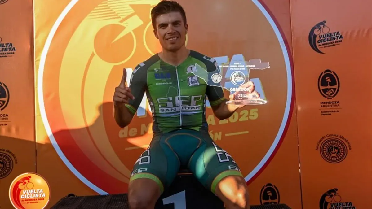 Vuelta de Mendoza, Leo Cobarrubia, 2da etapa