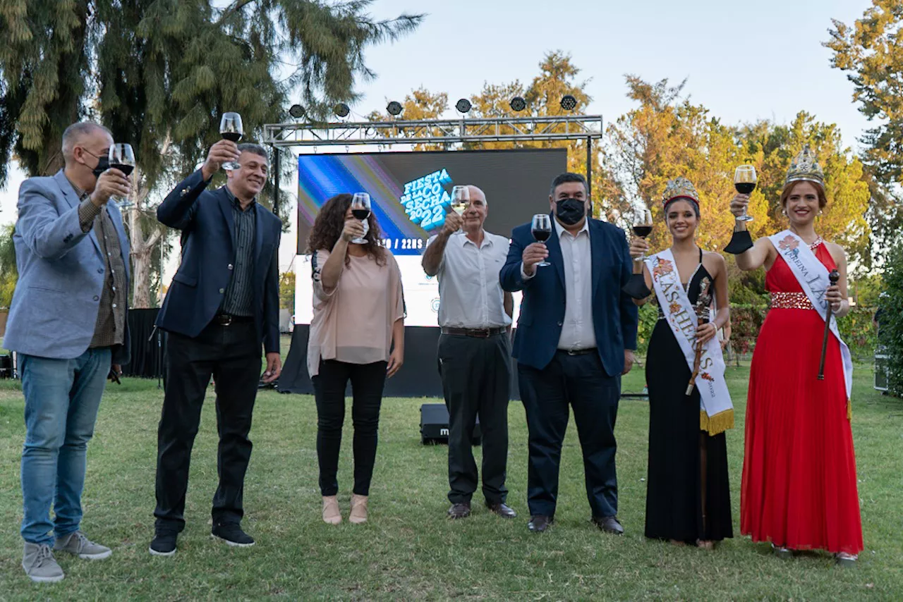 Las Heras, Fiesta de la cosecha, Presentacion en El Plumerillo