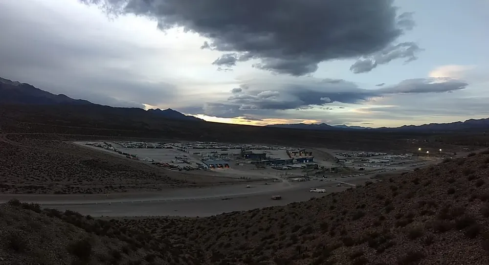 Camiones en ACI Uspallata 23 de mayo 2023