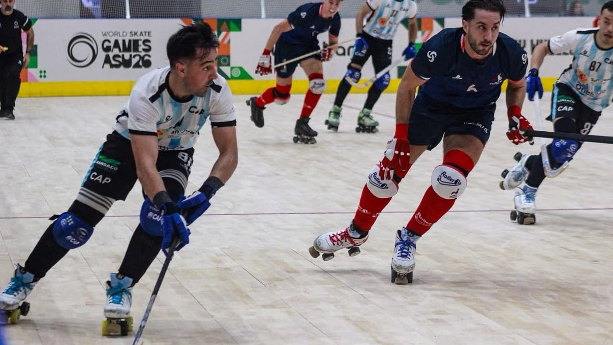 Hockey sobre patines, Argentina-Francia