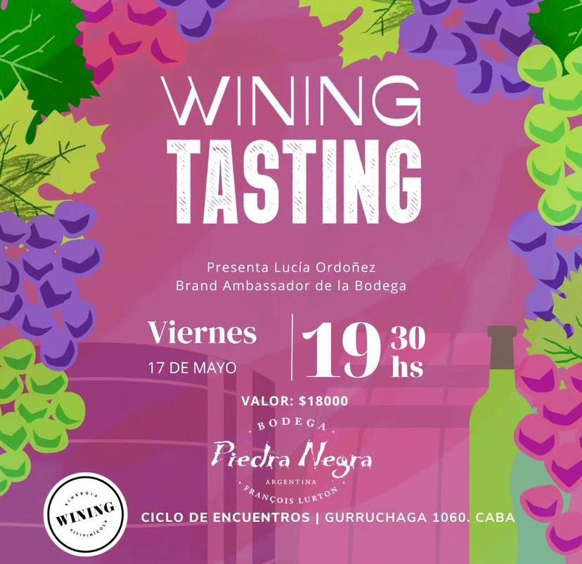 flyer wining tasting