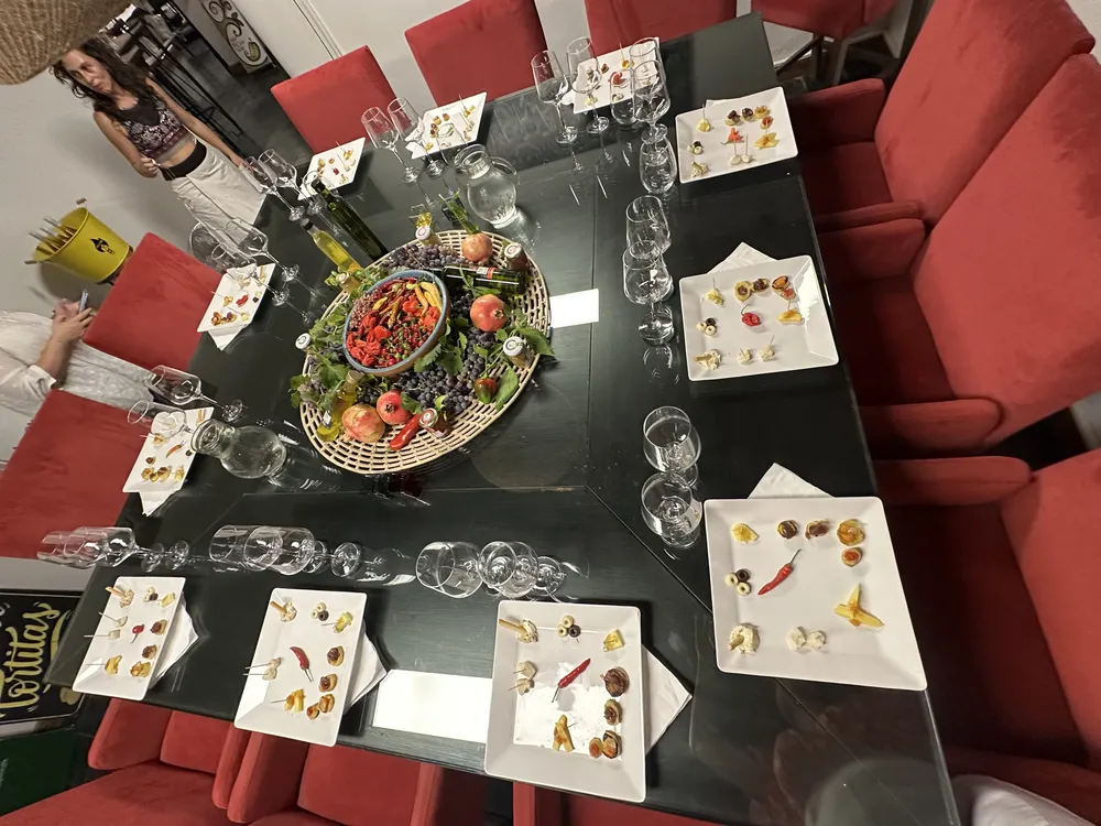 Mesa de degustación-Mujeres Picantes