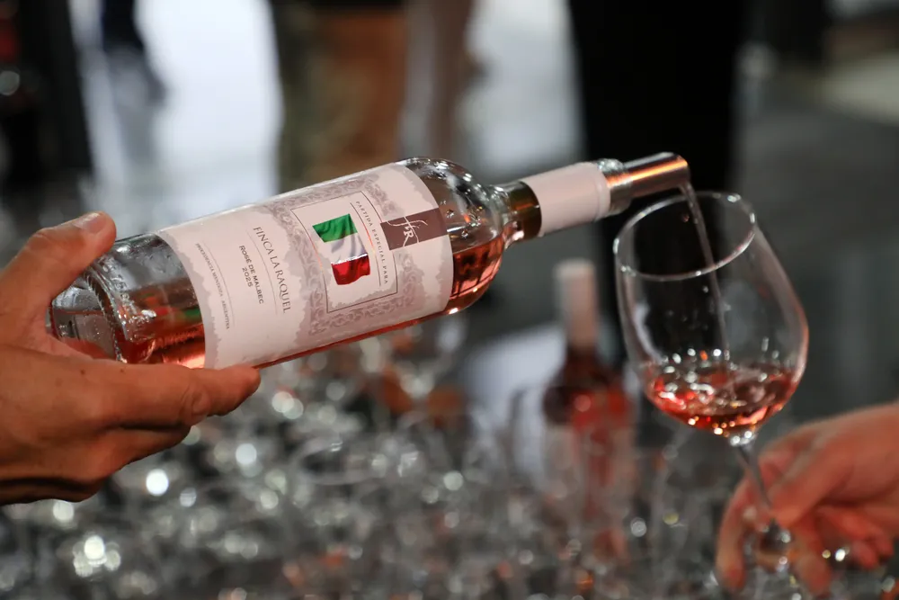 Los vinos, otros de los grandes aciertos d la noche.