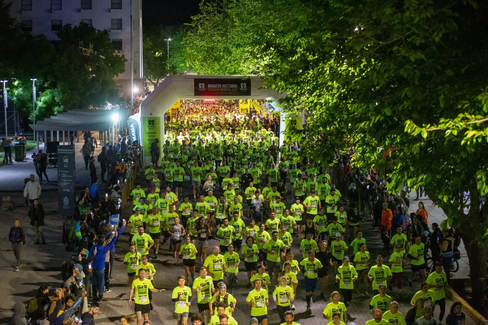 Maratón Nocturna, Mendoza Ciudad