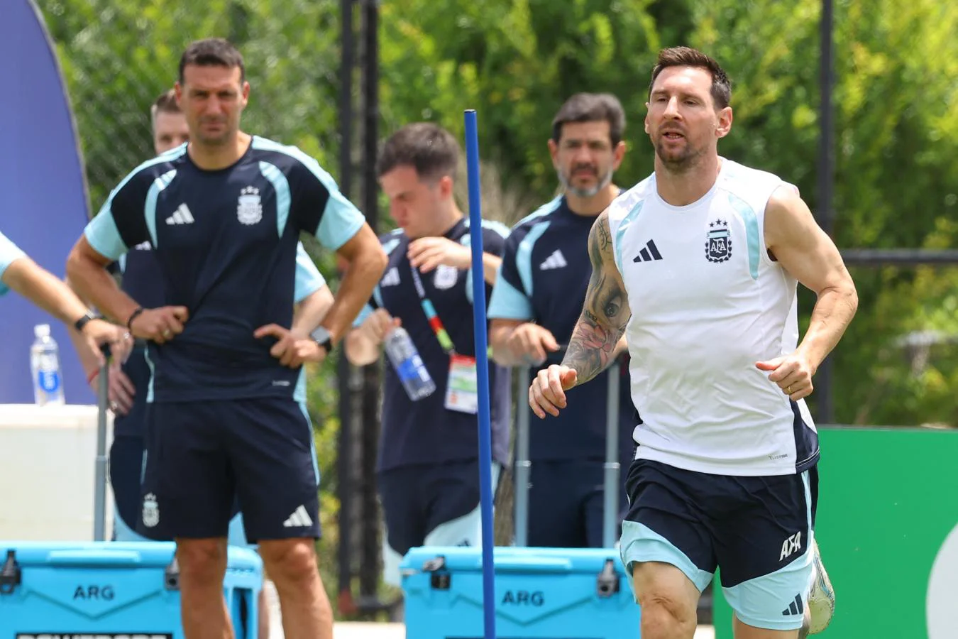 Selección Nacional, Messi, Scaloni