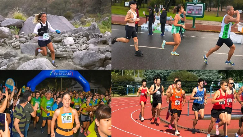 Atletismo, pista