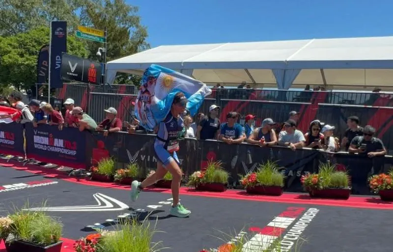 Gisela Suligoy, triatleta sanjuanina