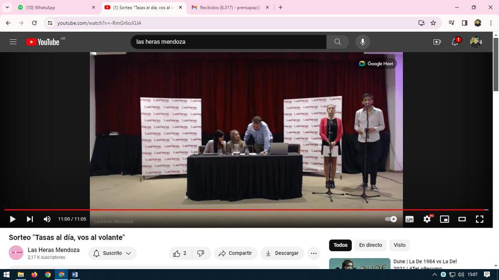 Las Heras, responsabilidad ciudadana