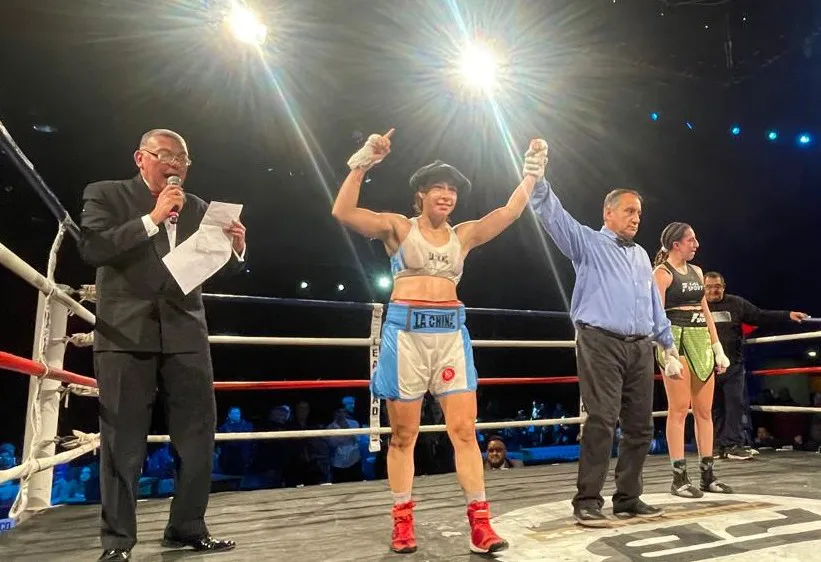 Boxeo, Brisa Alfonso, Angel Buselo