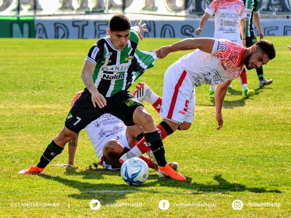 Bahía Blanca, electrizante empate entre V. Mitre y Huracán LH