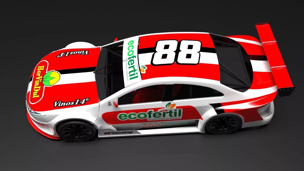 Top Race V6, Nico Palau, el auto del piloto de San Martín
