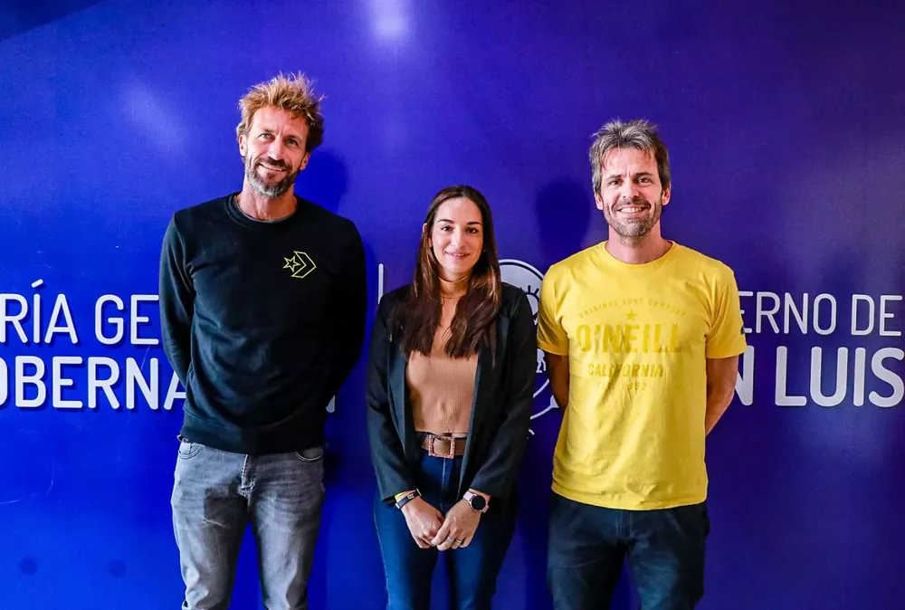 Natación, José Meolans en San Luis