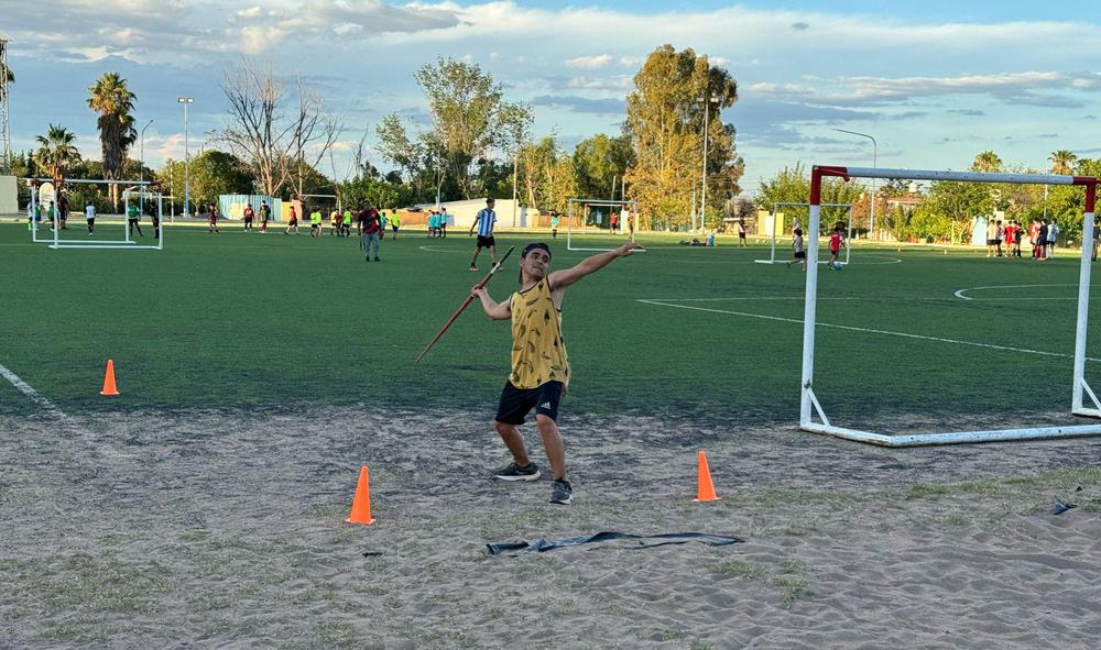 Atletismo, Matias Riveros, atleta sindrome de down