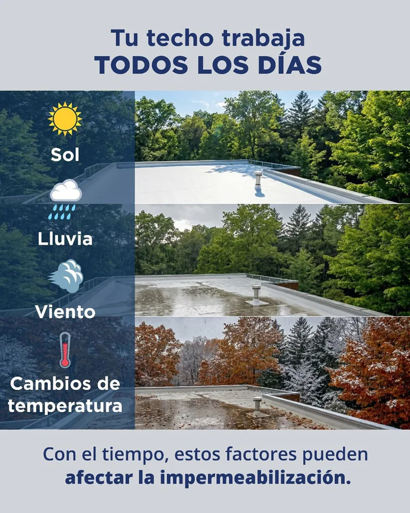 techos lluvias