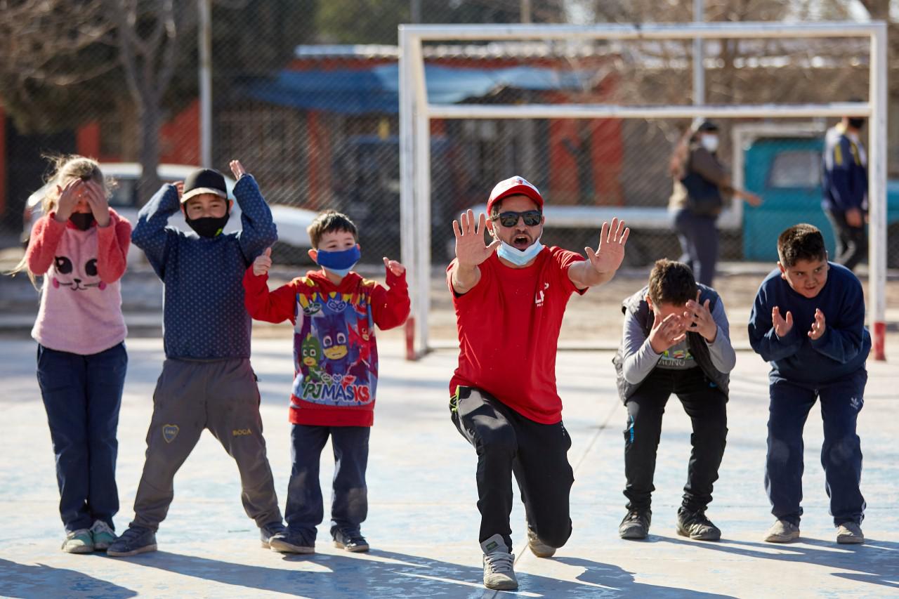 Las Heras, vacaciones en los barrios