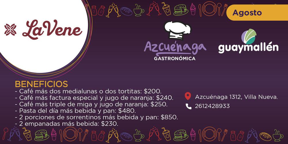 Azcuénaga- VENECIANA (agosto)