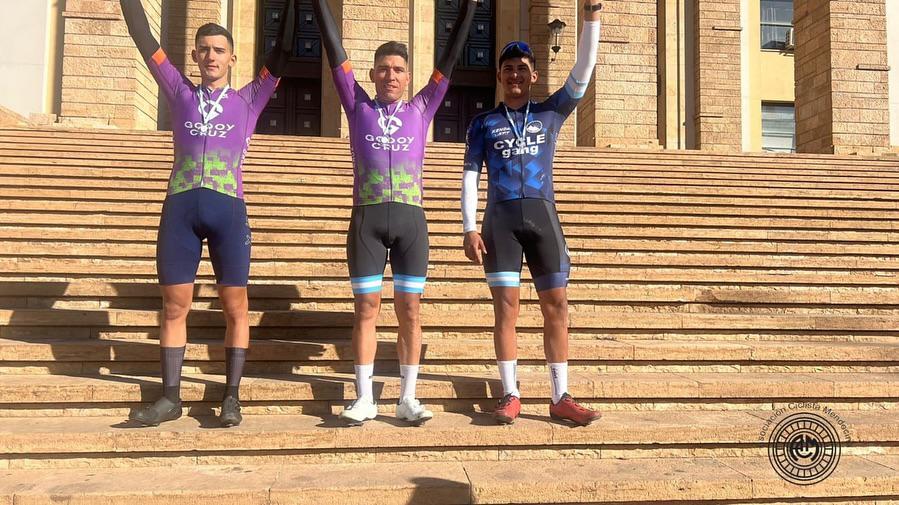 Ciclismo,, 6ta fecha, podio