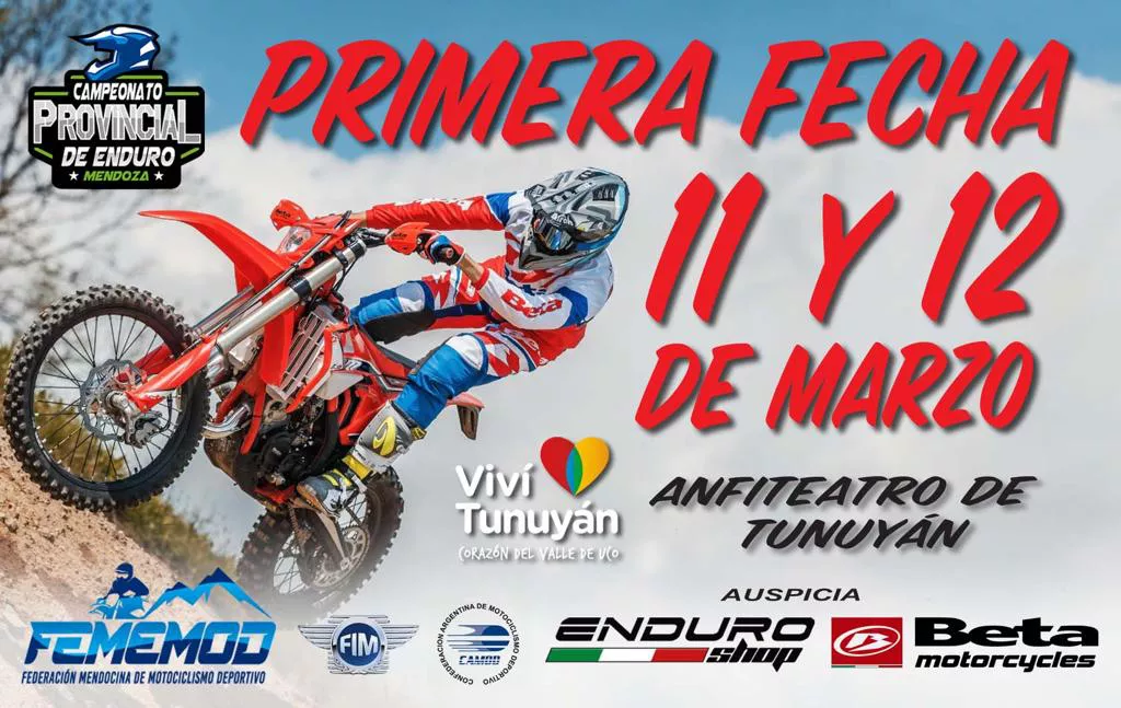 Enduro, afiche