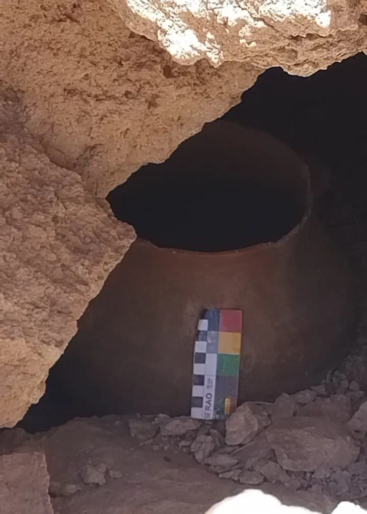 hallazgo arqueológico - Glencore Pachón Calingasta 