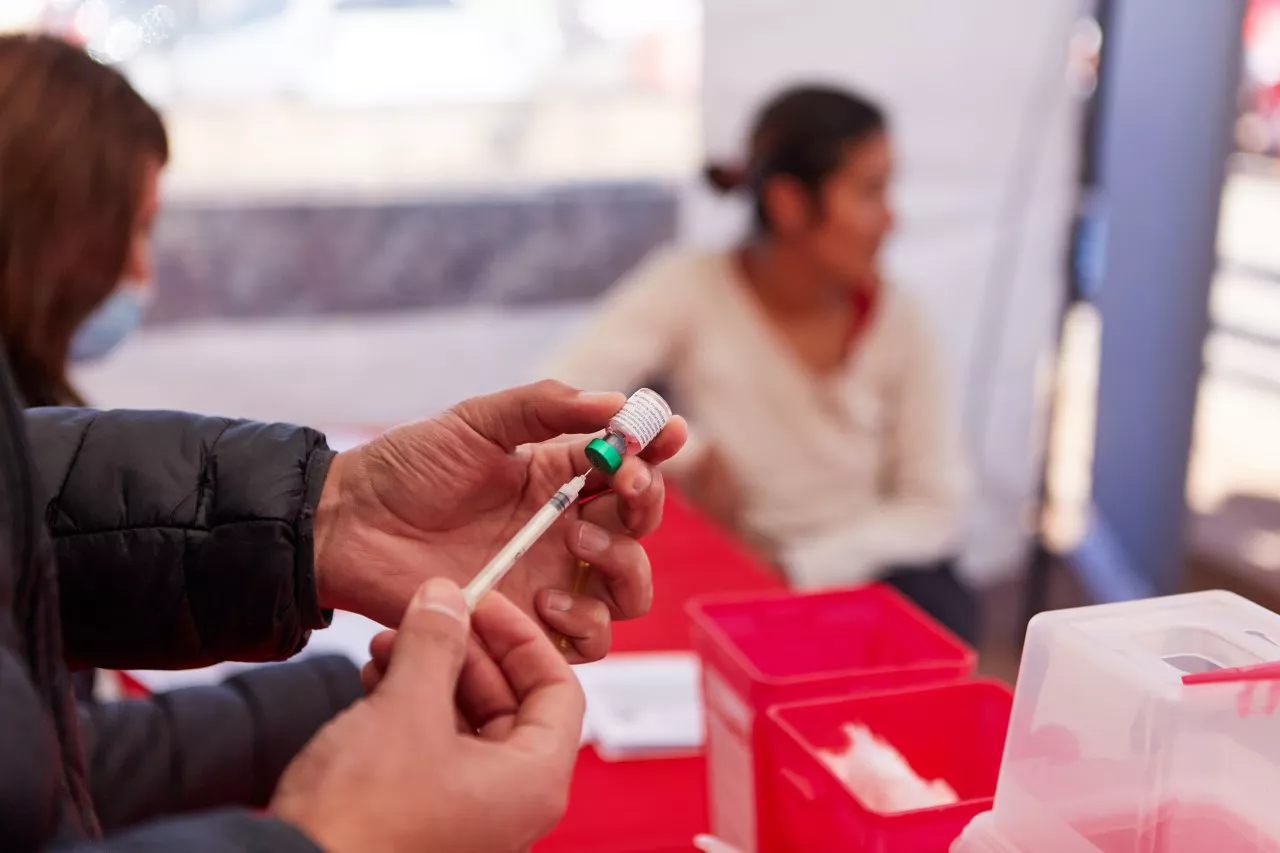 Las Heras, Operativo sanitario