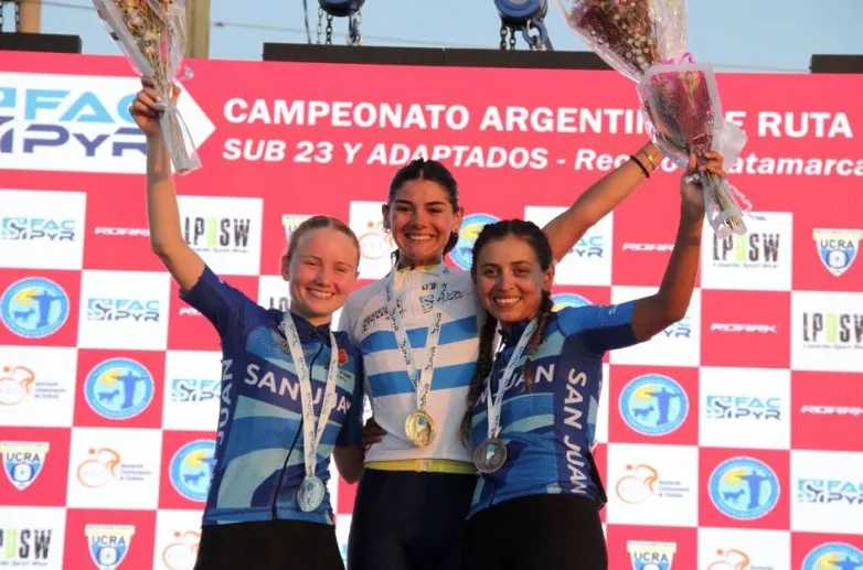 Ciclismo, San Juan, DElfina Dibella, Ludmila Aguirre