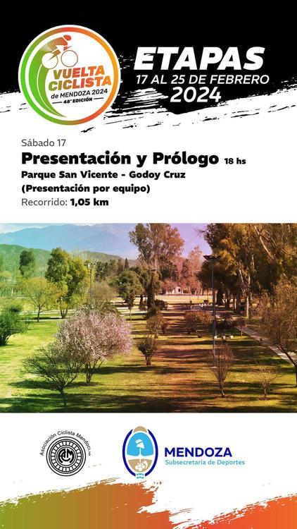 Vuelta 2024, Prólogo, Godoy Cruz