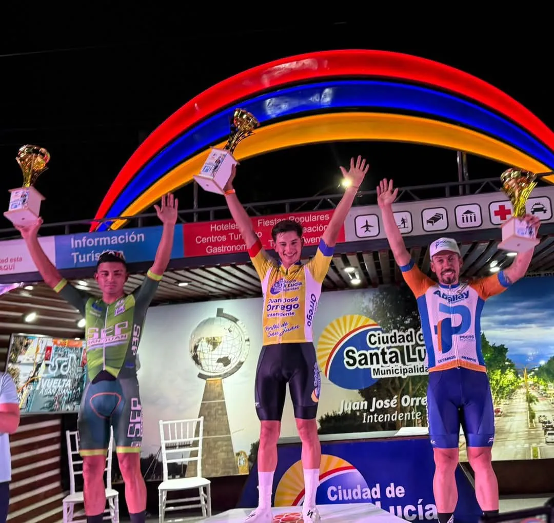 Tomás Moyano - Rodrigo Silva - Abraham Paredes 40 vuelta SJ