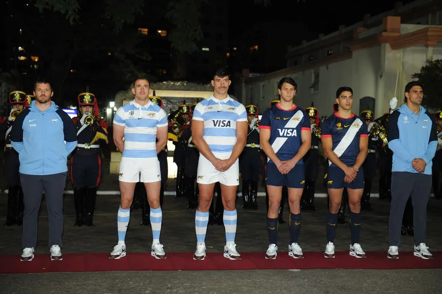 Rugby, camiseta de Los Pumas