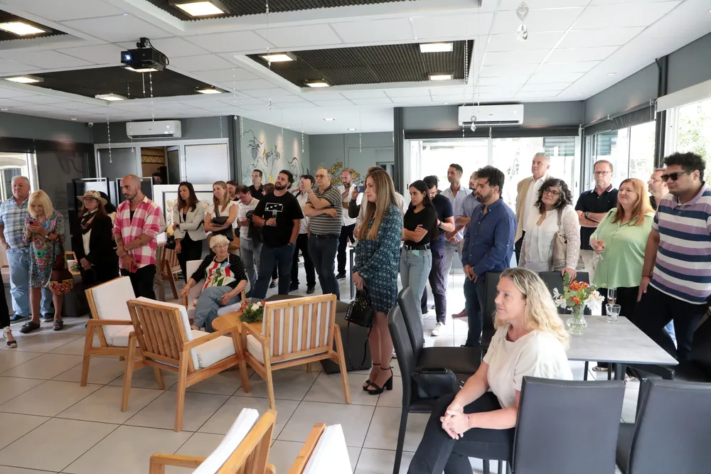 Chefs, enólogos, periodistas y amigos estuvieron e nla presnetación que hizo el consulado de Italia en Mendoza.