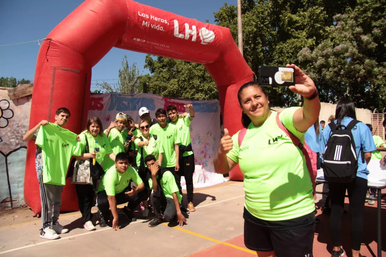Las Heras, 700 participantes en Maratón Inclusiva