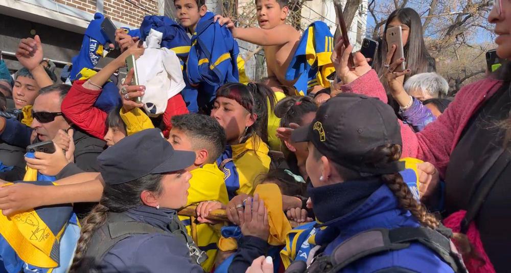 Boca hinchas hotel Sheraton