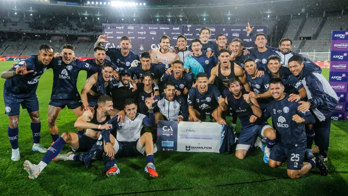 Independiente Rivadavia, finalista de la Copa Argentina
