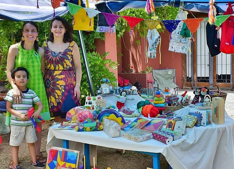 Julia Sabez y Mariela Salinas