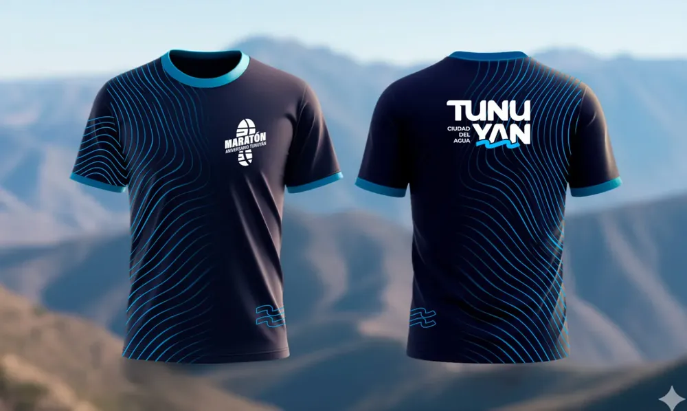 Maratón de Tunuyán, remera oficial