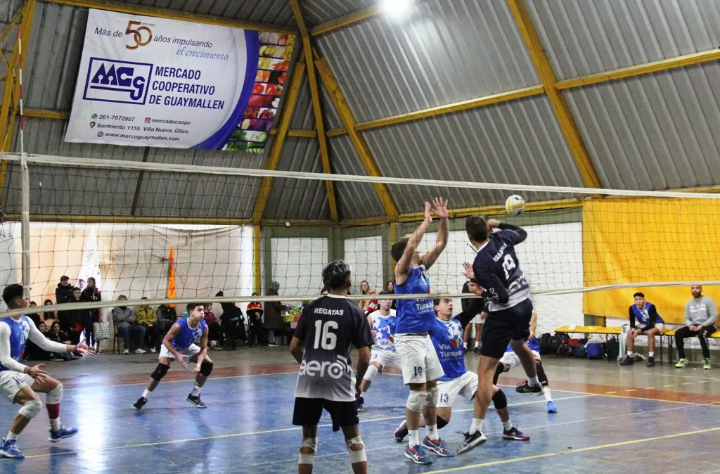 Voley, Mendoza de Regatas campeón