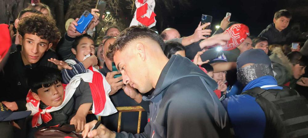 River en Mendoza, encuentro con sus hinchas