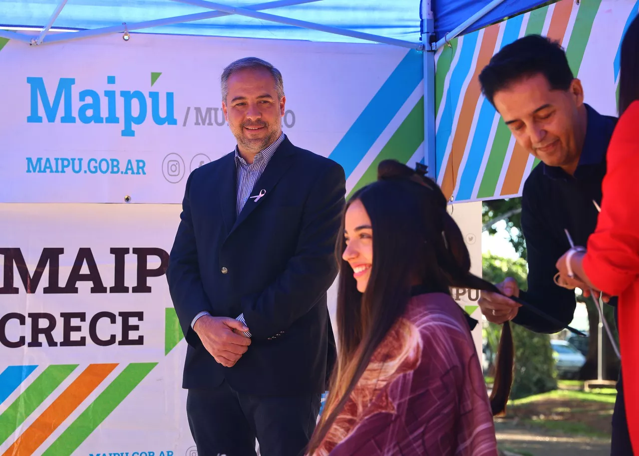 Maipú concientiza por el Día Internacional de la Lucha Contra el Cáncer de Mama