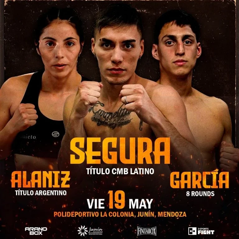 Boxeo, este viernes Segura en Junin