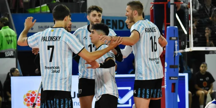 Voley, Argentina-Cuba, amistoso en San Juan